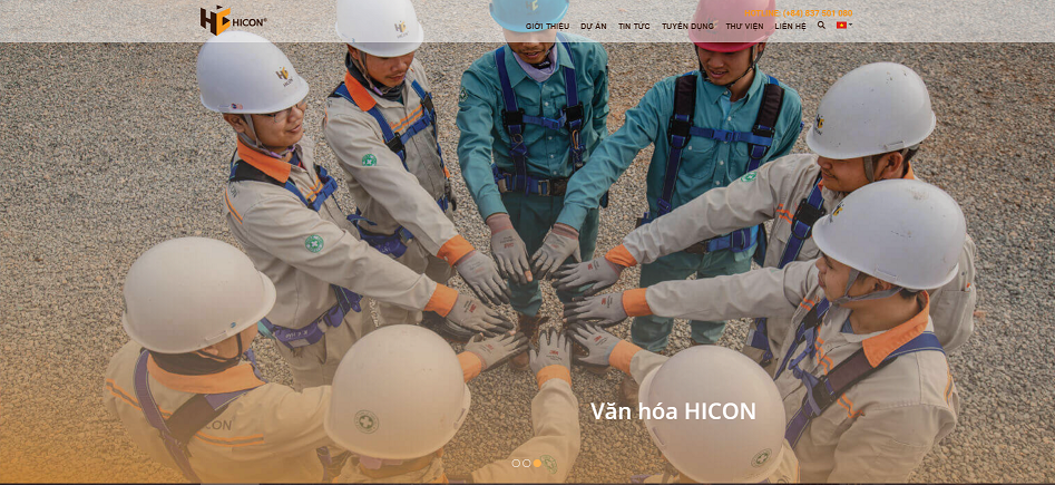 Hệ thống Website Hicon Việt Nam